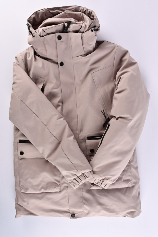 Куртка чоловіча (col.16) зимова з плащової тканини Розміри в наявності : 46, 48, 50, 52 арт.OK23115