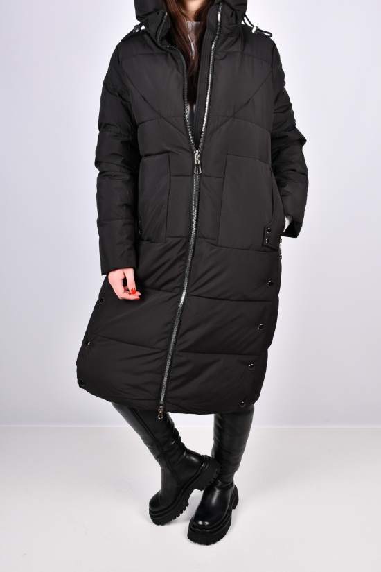 Пальто жіноче зимове (col.F25) з плащової тканини "Calo Ovel" Розміри в наявності : 44, 46, 48, 50 арт.9068