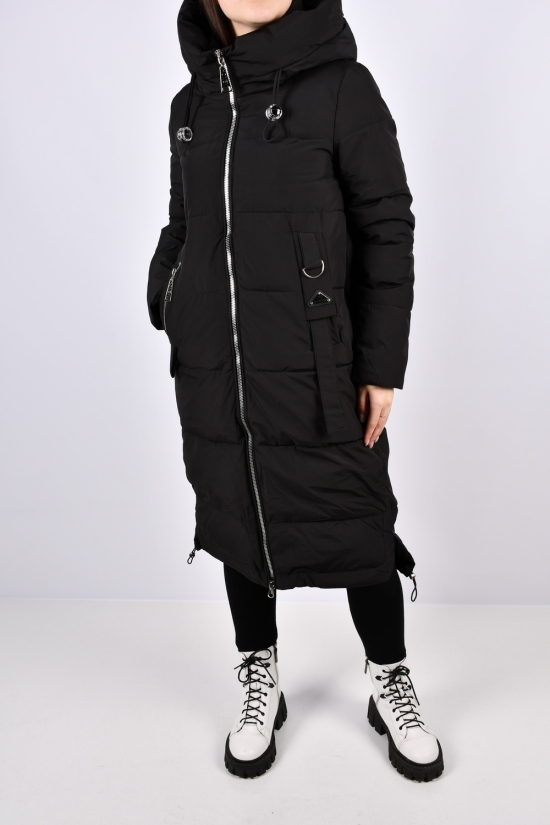 Пальто жіноче зимове (col.1) з плащової тканини "Calo Ovel" Розміри в наявності : 44, 46, 48, 50 арт.0592