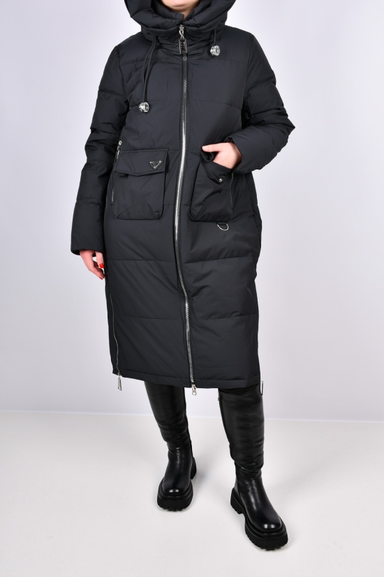 Пальто жіноче зимове (кол.5) з плащової тканини "Calo Ovel" Розміри в наявності : 42, 44, 46, 48, 50 арт.0591
