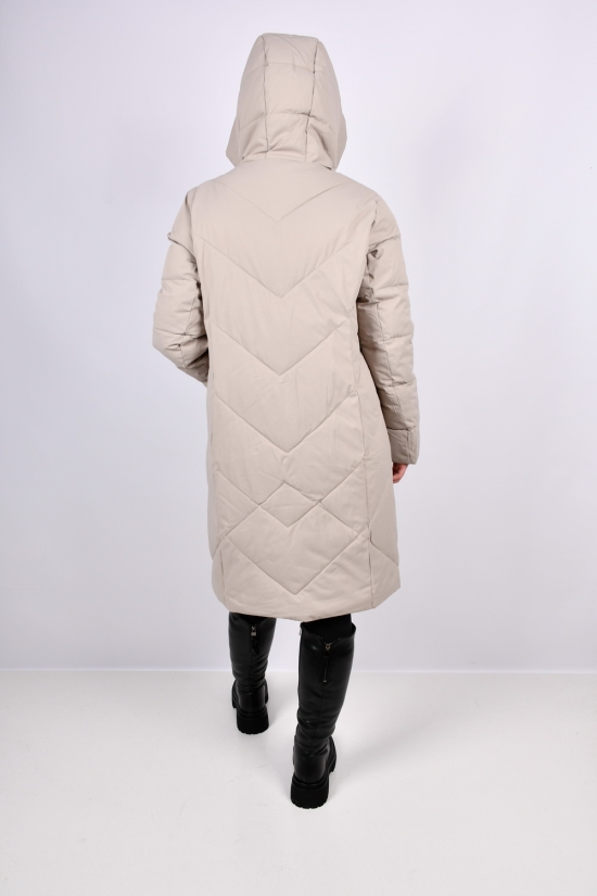 Пальто женское зимнее (цв.col.F9) из плащевки "Calo Ovel" Размеры в наличии : 42, 44, 48, 50 арт.8051