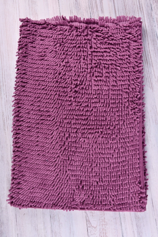 Килимок "Локшина" (кол. фіолетовий) на гумовій основі (мікрофібра) розмір 100/145 см. арт.LB308-38