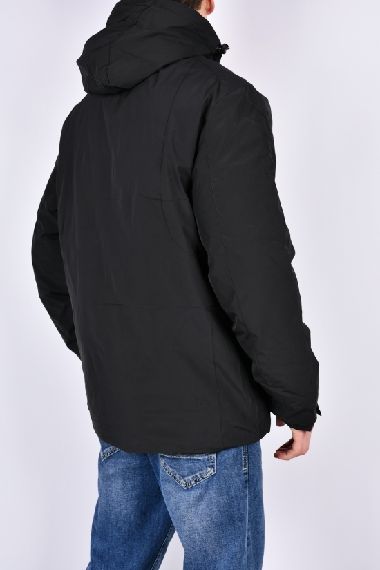 Куртка чоловіча (кол. чорний) зимова з плащової тканини Розмір в наявності : 54 арт.2303