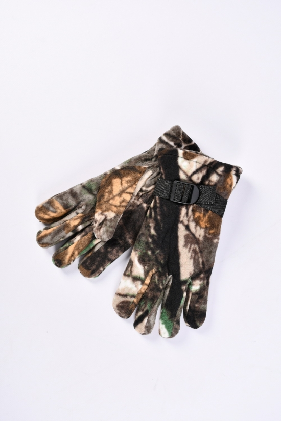 Перчатки мужские флисовые на меху (размер 13-16см) арт.T-2