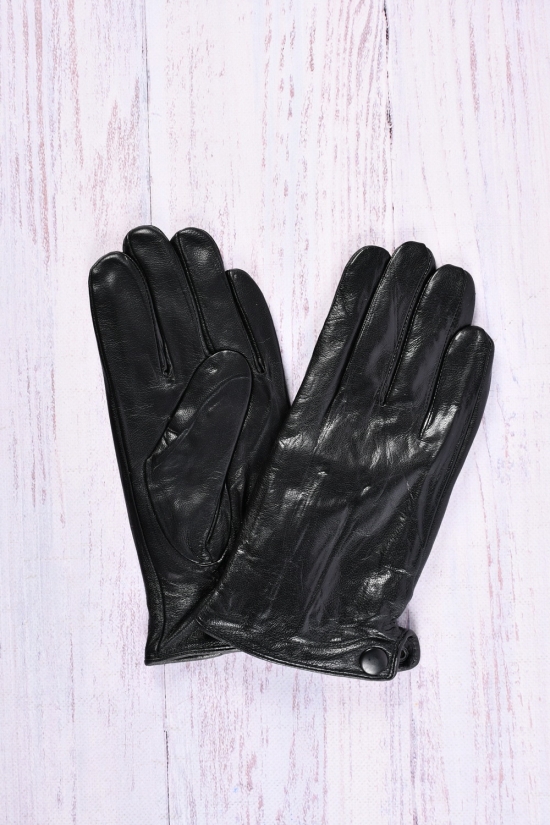 Перчатки для мальчика (размер 8-10) на меху из натуральной кожи арт.01