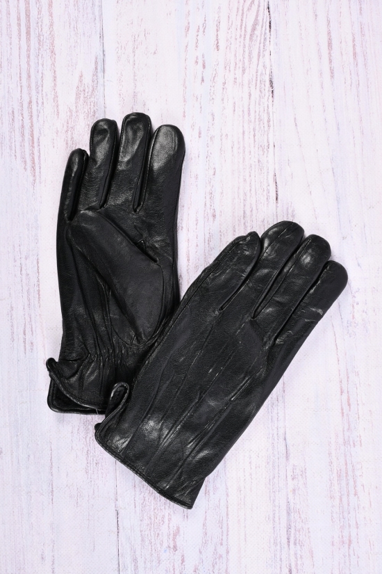 Перчатки для мальчика (размер 8-10) на меху из натуральной кожи арт.03