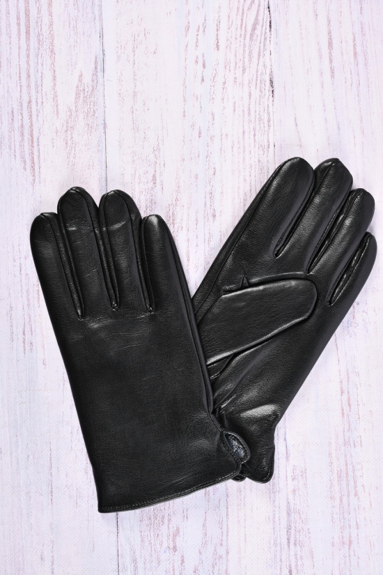 Перчатки мужские (размер 11-13 см) из натуральной кожи оленя на меху арт.M-11