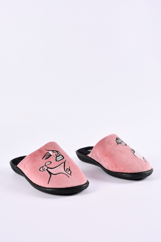 Тапочки жіночі з підошвою з поліуретану "БІЛСТА" Розміри в наявності : 37, 38, 39, 40, 41 арт.89-4