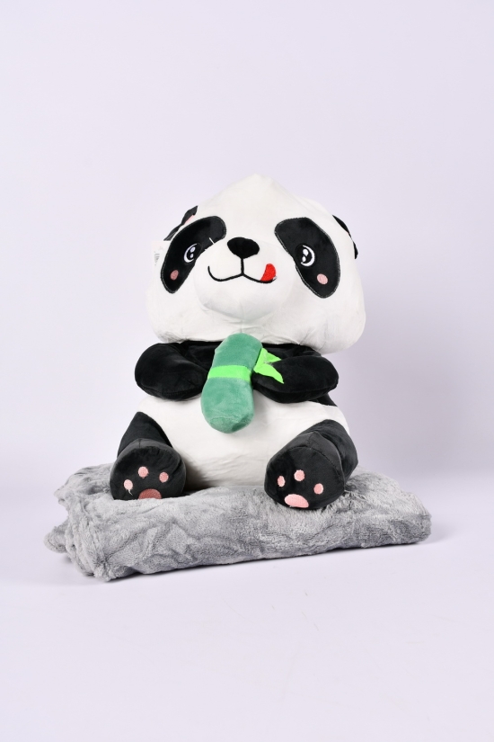 Іграшка плед "Панда" розмір 100/180см арт.8033-6