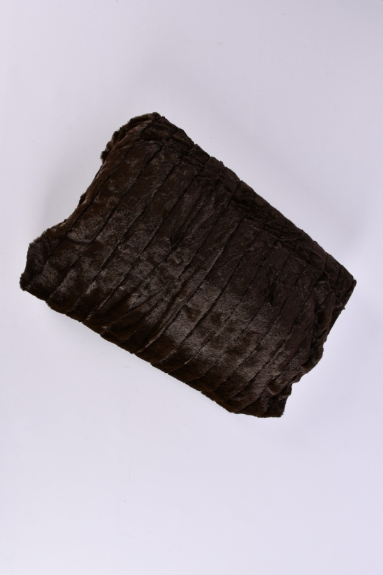 Покрывало микрофибра (цв.шоколадный) размер 200/230см вес 1900грамм арт.C-26