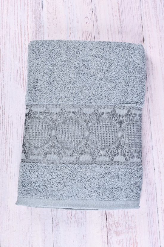 Полотенце сауна (цв.серый) махровое 80/160см вес 540 гр."Malloory Home" арт.5905
