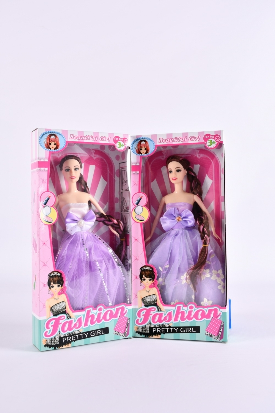 Кукла типа Барби в нарядном платье в коробке 32,5/17/4,5см арт.YE-78