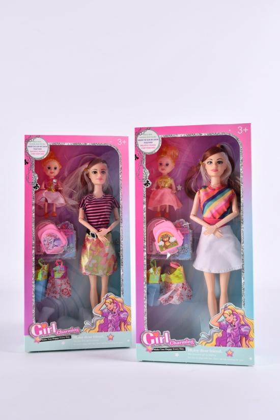 Кукла типа Барби с аксессуарами размер 16/5/32,5см арт.1416A/B