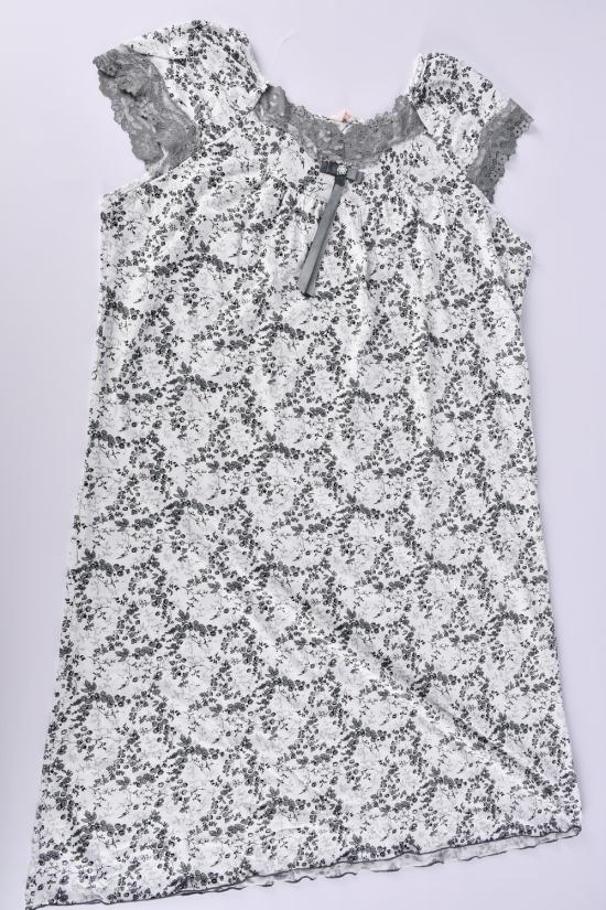 Ночная рубашка женская (цв.серый) Размеры в наличии : 46, 48, 50, 52, 54 арт.608-2