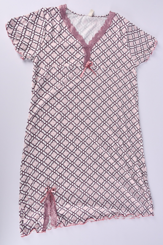Ночная рубашка женская (цв.пудры) Размеры в наличии : 46, 50, 52, 54 арт.625-1