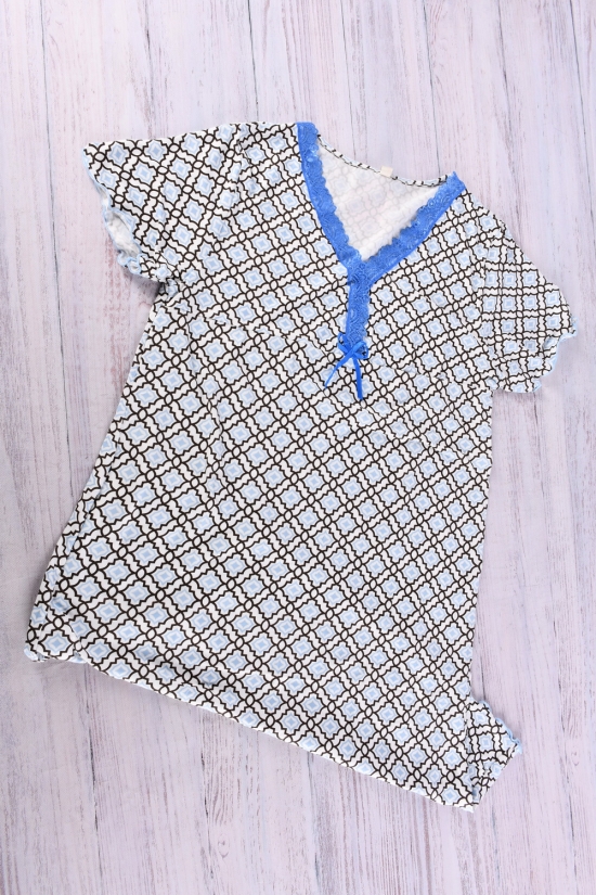 Ночная рубашка женская (цв.голубой) Размеры в наличии : 46, 48, 50, 52, 54 арт.625-1