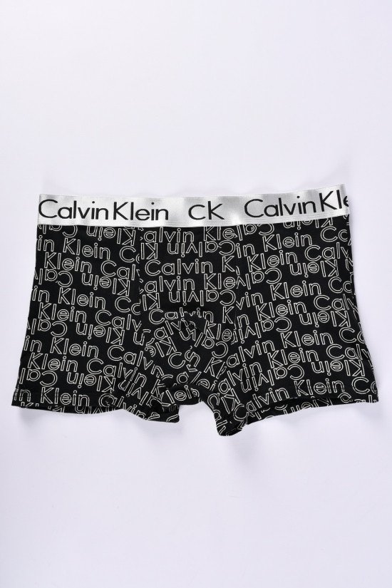 Боксери чоловічі (кол. чорний) "CALVIN KLIEN" (95% COTTON 5%SPANDEX) Розмір в наявності : 52 арт.H5166