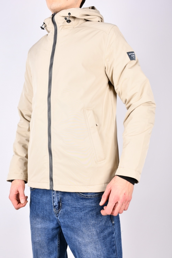 Куртка мужская (цв.кремовый) демисезонная "REMAIN" Размеры в наличии : 48, 50, 52, 54, 56 арт.3033