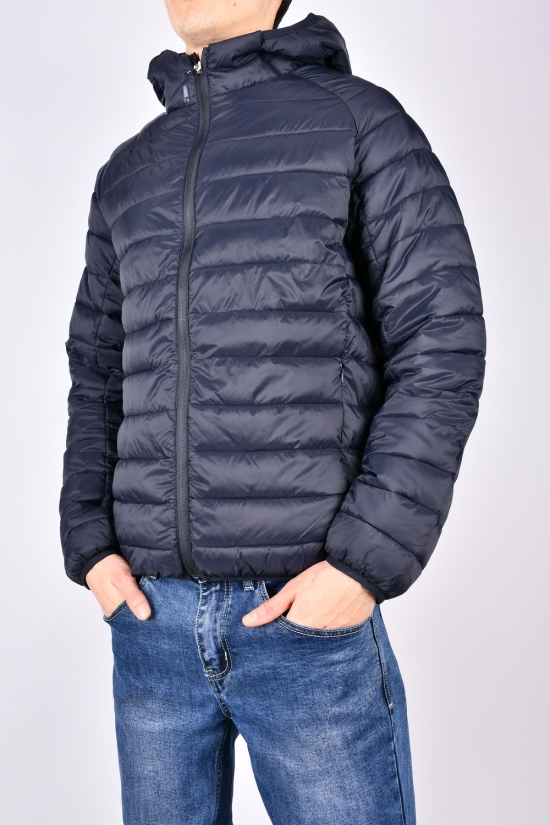 Куртка мужская демисезонная (цв.т.синий) "EFKS" Размеры в наличии : 46, 48, 50, 52 арт.A18005