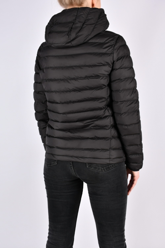 Куртка жіноча демісезонна (кол. чорний) з плащової тканини. Розміри в наявності : 40, 42, 44 арт.3101