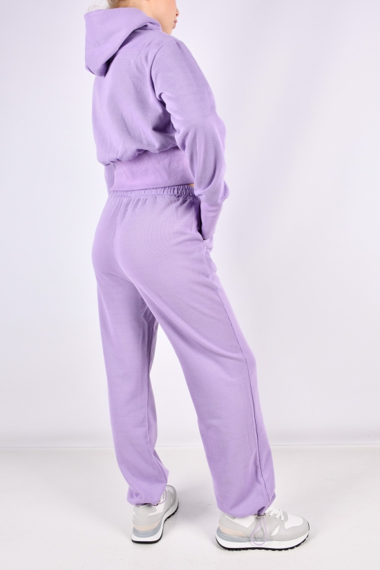 Костюм жіночий (кол. фіолетовий) трикотажний Розміри в наявності : 42, 44 арт.8010