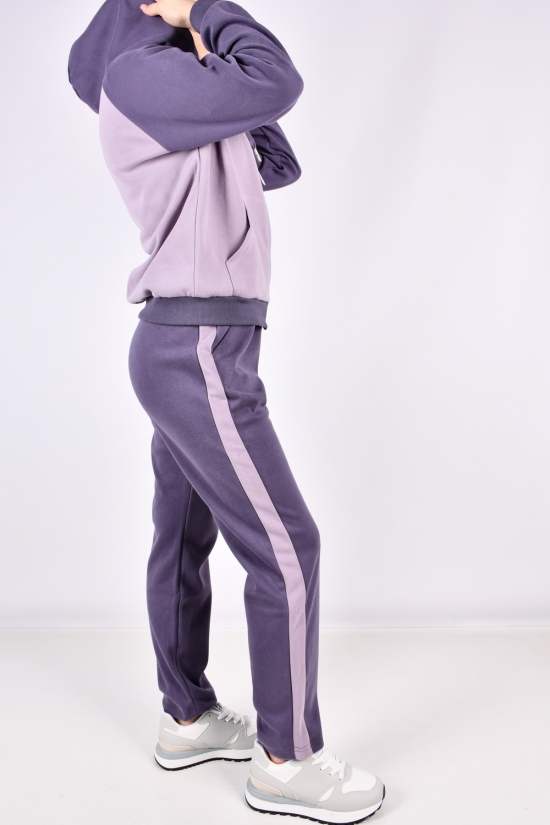 Костюм женский (цв.фиолетовый) трикотажный Размеры в наличии : 44, 46, 48, 50 арт.C-1175