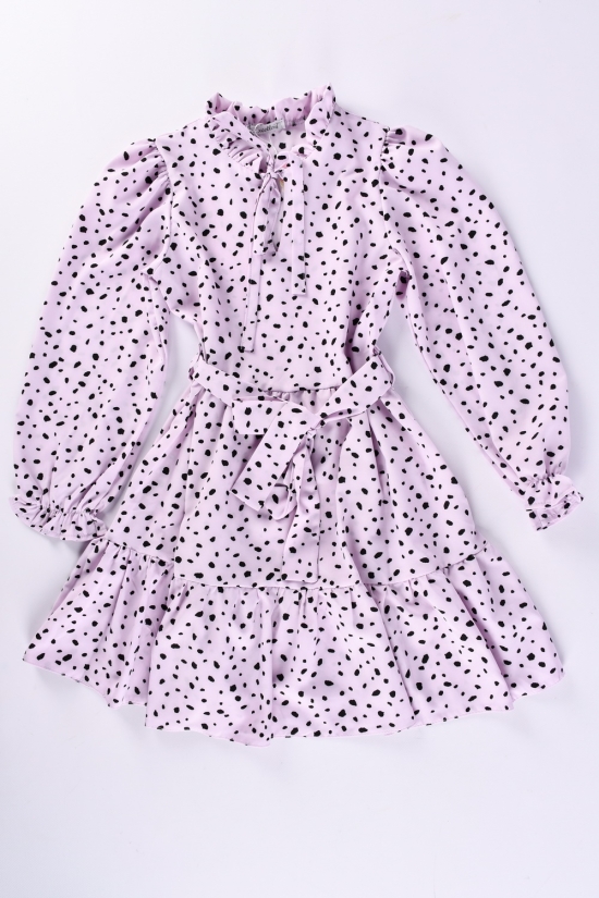 Платье для девочки (цв.сиреневый) Рост в наличии : 134, 146 арт.535