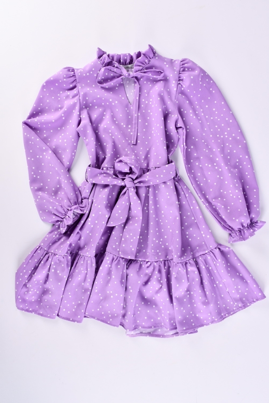 Платье для девочки (цв.сиреневый) Рост в наличии : 134, 140, 146, 152 арт.535