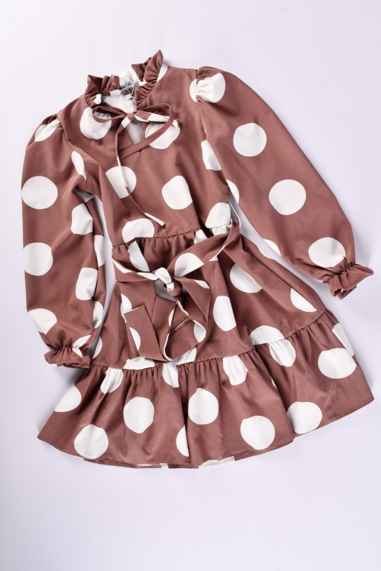 Сукня для дівчинки (кол. коричневий) Зріст в наявності : 128, 134, 152 арт.535