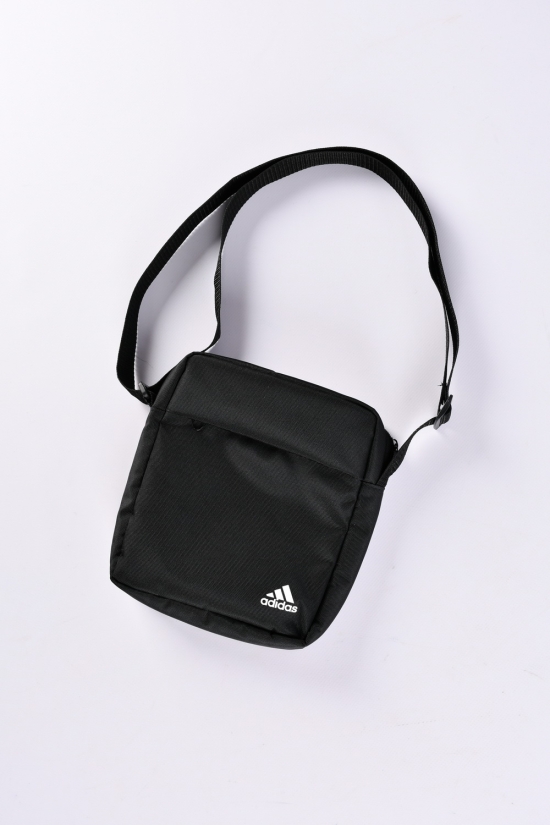 Сумка мужская через плече (цв.чёрный) размер 20/17/5 см арт.adidas/2