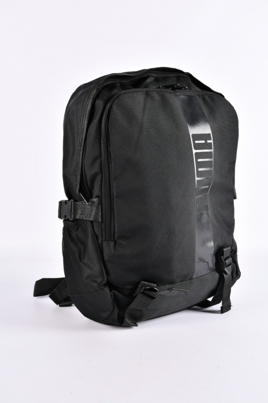 Рюкзак с плащевки (цв.чёрный) размер 42/29/15 см арт.