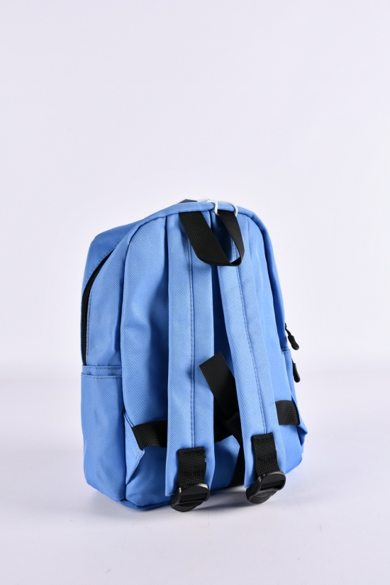 Рюкзак з плащової тканини (кол. блакитний) розмір 27/22/8 см. арт.G3659