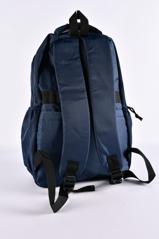 Рюкзак с плащевой ткани (цв.т.синий) размер 47/30/13 см. арт.S306