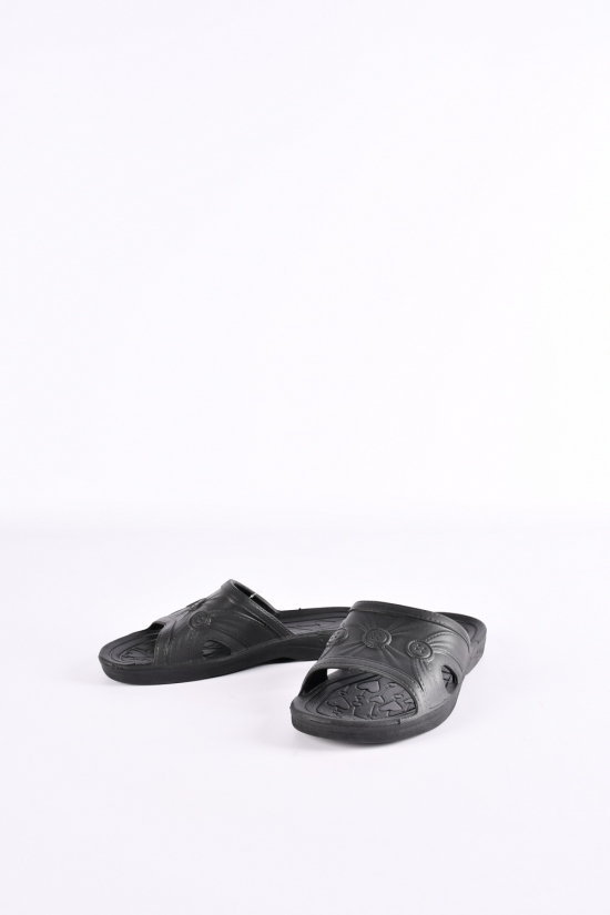 Шлепанцы женские (цв.черный) "Gezer" Размеры в наличии : 39, 40 арт.12641