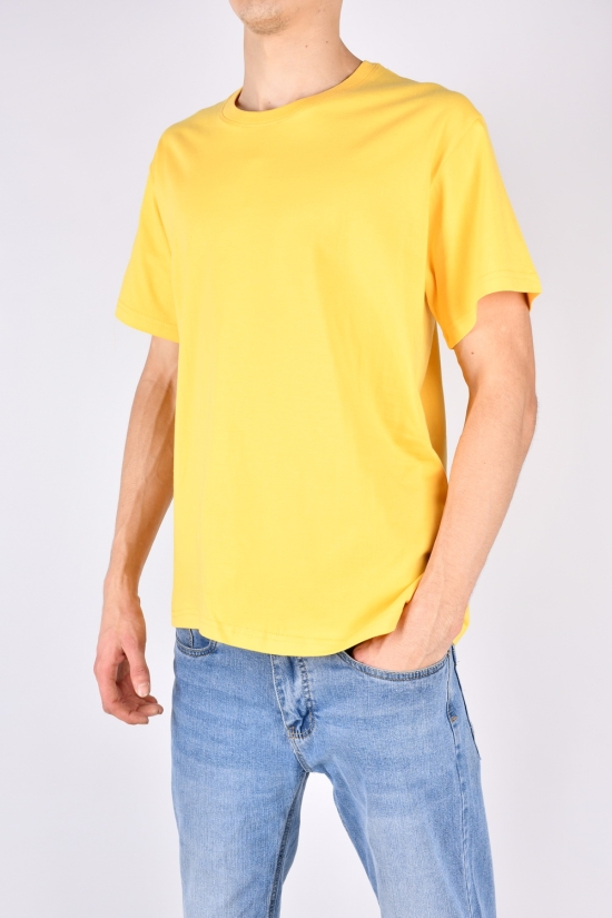 Футболка чоловіча трикотажна (кол. жовтий) Cotton 100% "Mini ME" Розміри в наявності : 48, 50, 52, 56 арт.79000