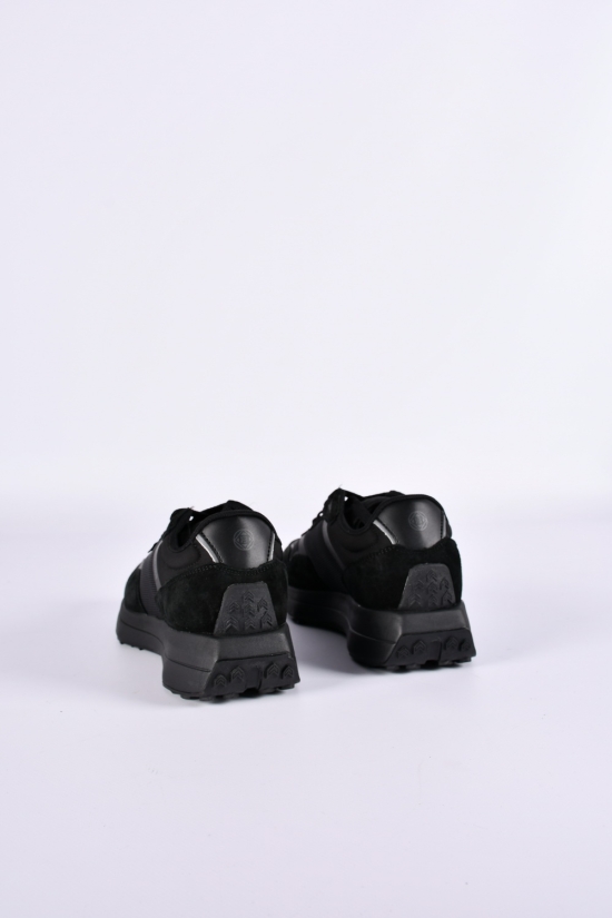 Кросівки жіночі демісезонні "BAAS" із вставками натуральної замші Розміри в наявності : 39, 40 арт.L1801-1C