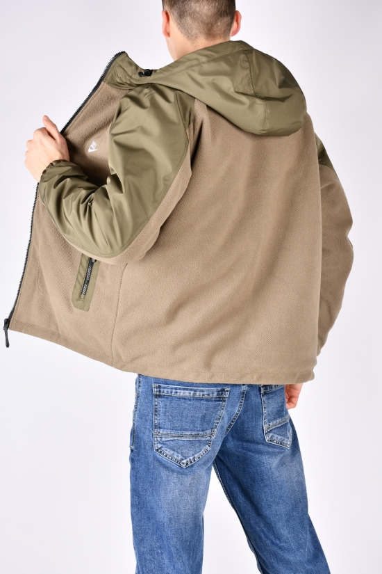 Куртка чоловіча (кол. хакі) демісезонна "NIKE" Розміри в наявності : 46, 48, 50, 52, 54 арт.8970