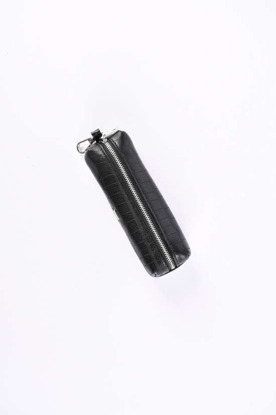 Ключниця чоловіча шкіряна (color.black) розмір 15/4.5 см. 