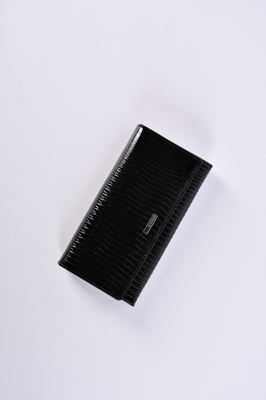 Гаманець жіночий шкіряний (color.black) розмір 18/9.5 см. "Alfa Ricco" арт.AR9004/18TT