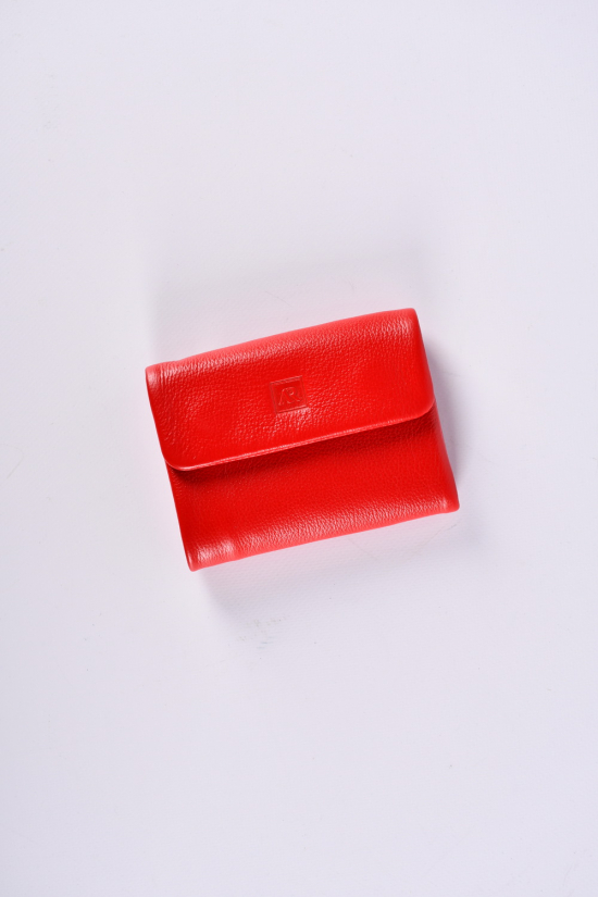 Гаманець жіночий шкіряний (color.red) розмір 12.5/9.5 см. 