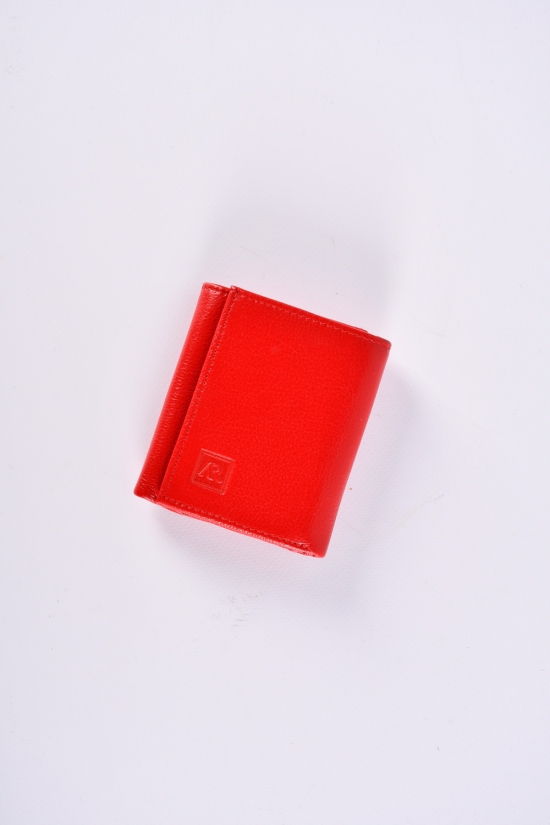 Гаманець жіночий шкіряний (color.red) розмір 10/8.5 см. 