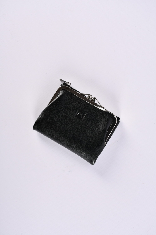 Кошелёк женский кожаный (color.black) размер 12/9.5 см." Alfa Ricco" арт.AR6159/YP