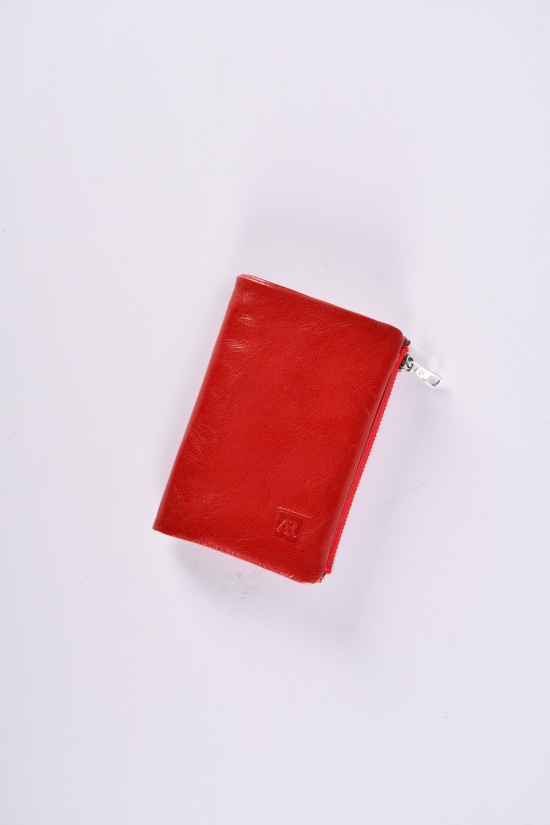 Кошелёк женский кожаный (color.red) размер 13/8.5 см." Alfa Ricco" арт.AR7109/YP