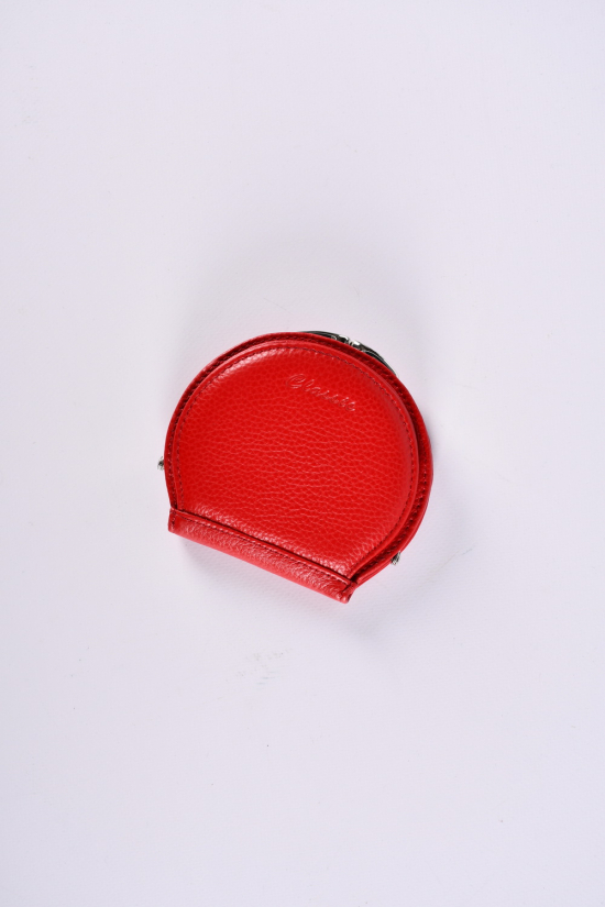 Гаманець жіночий шкіряний (color.red) розмір 11/10 см. 