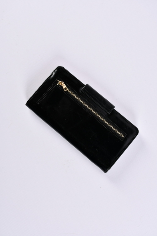 Гаманець жіночий шкіряний (color.black) розмір 21/10.5 см. "Alfa Ricco" арт.AR6135/HM