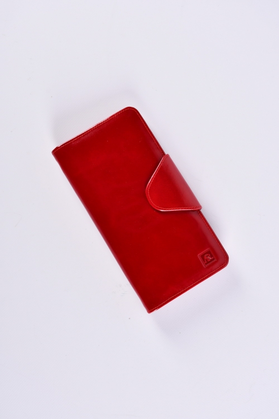 Гаманець жіночий шкіряний (color.red) розмір 21/10.5 см. 