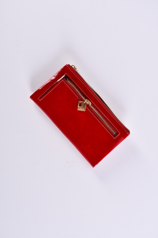 Гаманець жіночий шкіряний (color.RED) розмір 19/10 см. "Alfa Ricco" арт.JS6150