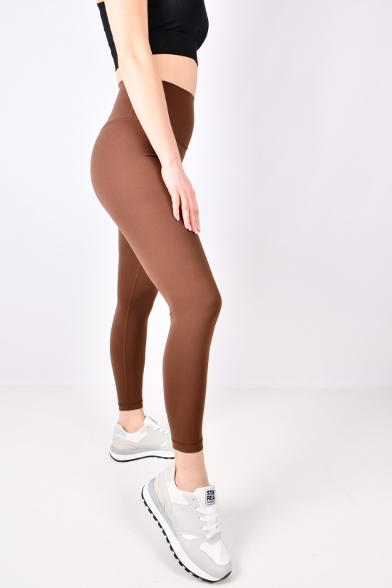 Лосини спортивні жіночі (кол. коричневий) Розміри в наявності : 42, 44, 46, 48 арт.CK1237