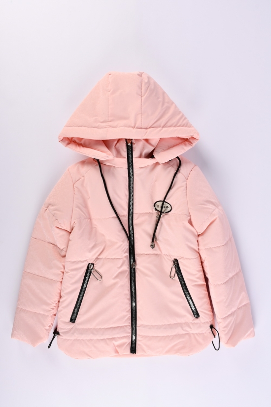 Куртка для девочки (цв.розовый) демисезонная из водоотталкивающей ткани Рост в наличии : 116, 122, 128, 134, 140 арт.05