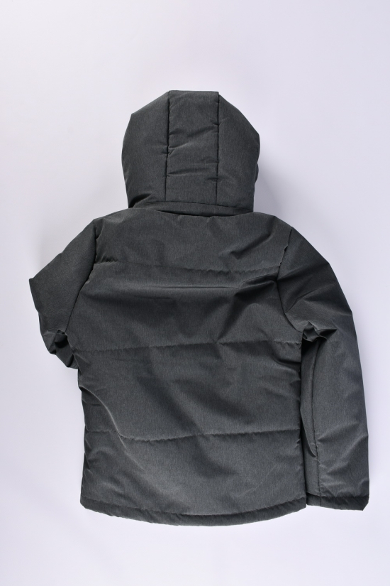 Куртка для мальчика (цв.серый) демисезонная из плащёвки Рост в наличии : 122, 128, 134, 140, 146 арт.09